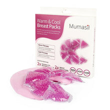 Load image into Gallery viewer, Mumasil Breast Packs Warm and Cool